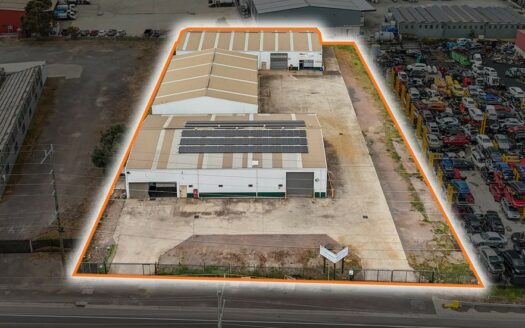 Leased industrial warehouse at 44 Fitzgerald Road, Laverton North VIC 3026